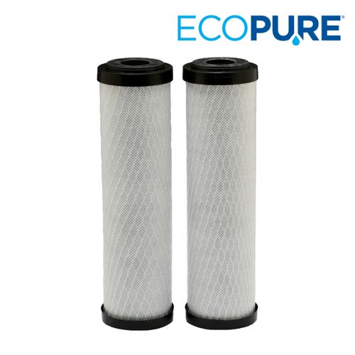 EcoPure Carbon Block Whole Home Universal Filter 2-Pack