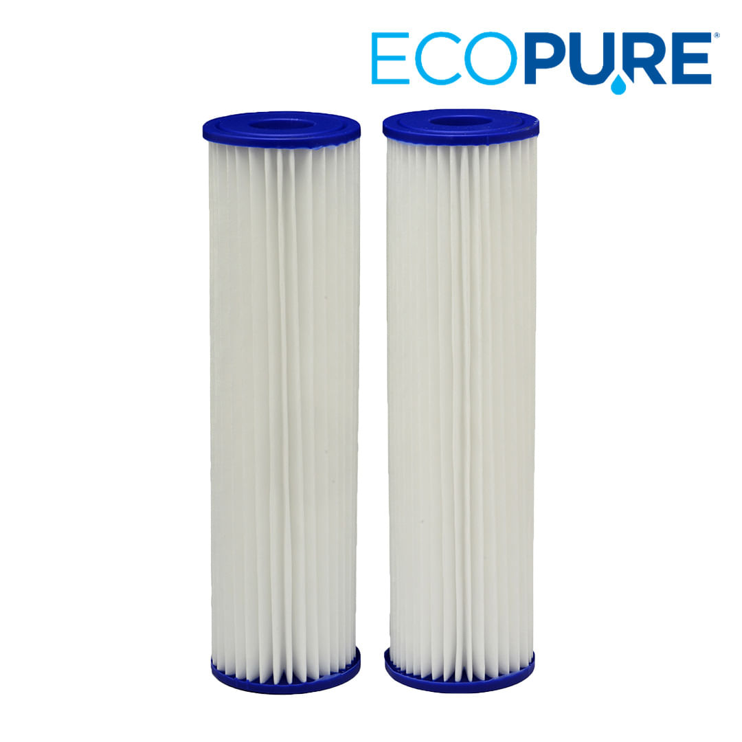 EcoPure EPW2P Universal Pleated Whole Home Replacement Filter - EcoPureHome