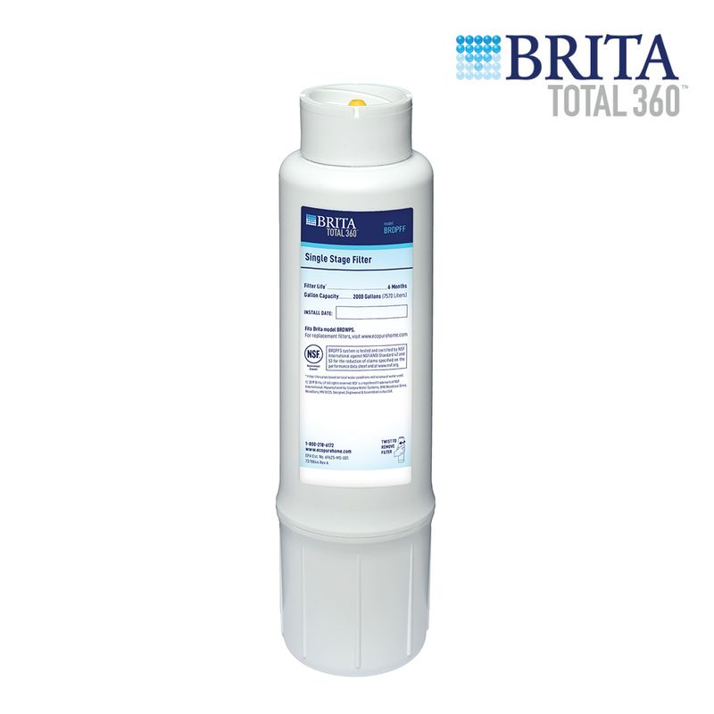 Brita Water Filter Replacements for Sink, Faucet Mount Water Filtration 3  Count