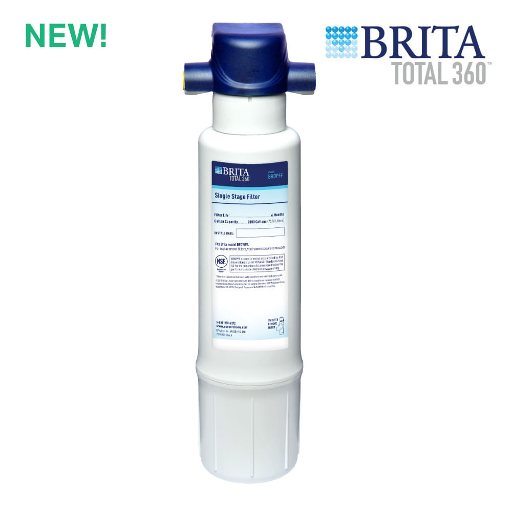 Brita Basic Kitchen Sink On Tap Faucet Water Filter System Filtration  Purifier