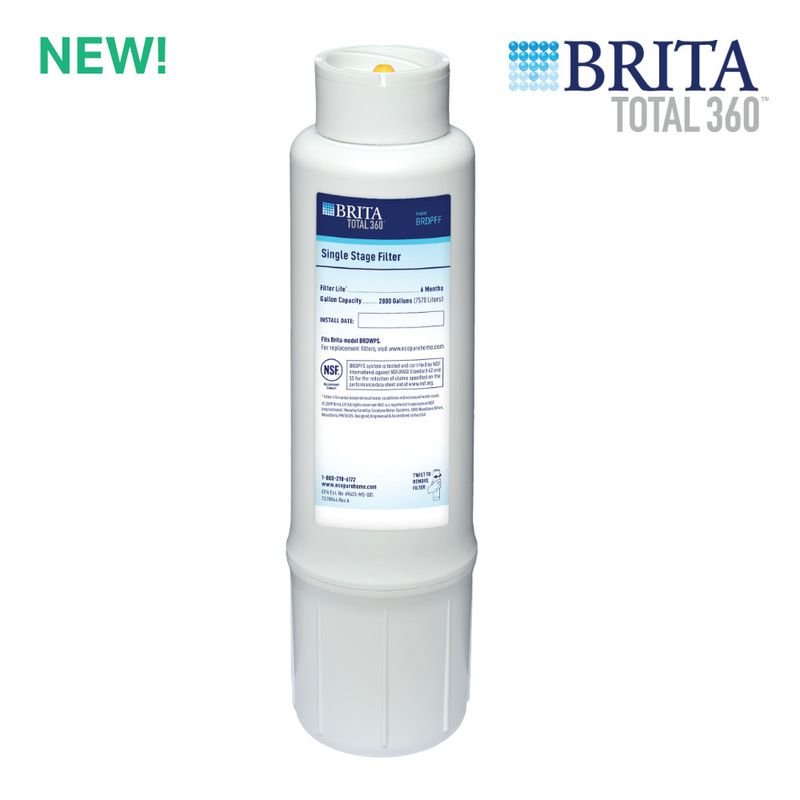 Brita Total 360 Single Stage Drinking Water Sink Replacement Filter
