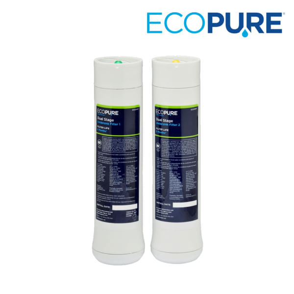 EcoPure ECODWF Undersink Filter Set | Encapsulated Filter Design ...
