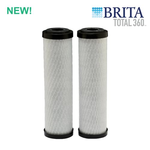 Brita Total 360 Carbon Block Standard Capacity Replacement Water Filters (2-Pack)