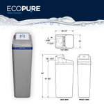 EcoPure Water Softener, 42,000 Grain Water Softener