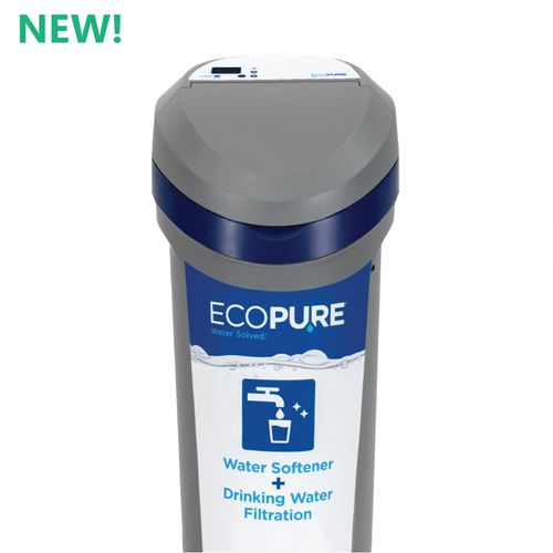 EcoPure 2-in-1 Softener & Filtration System for Up to 5 Person Households