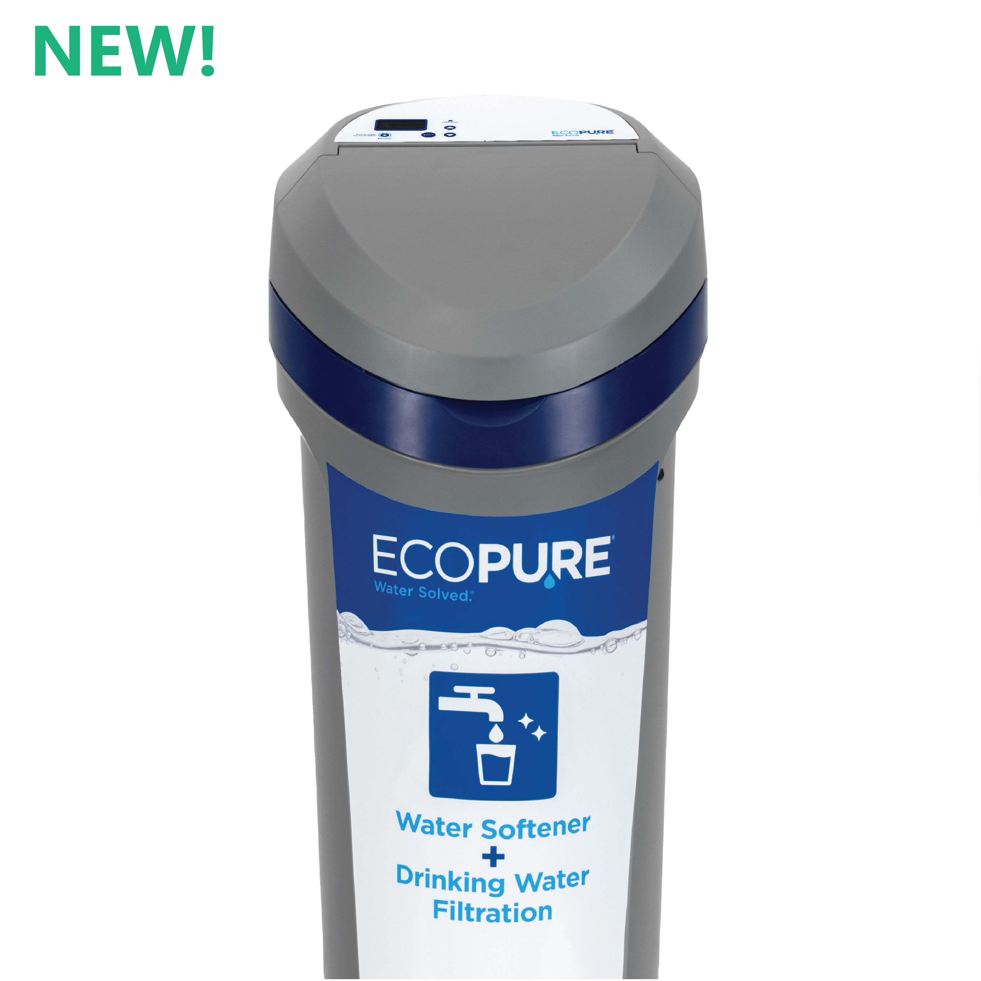 EcoPure 2-in-1 Softener & Filtration System for Up to 5 Person